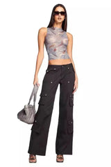 I Am Gia Mesh Tank