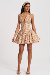 Mackenzie Floral Print Mini Dress
