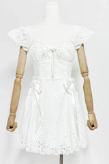 Giglio Broderie Anglais Mini Dress