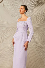 Isabella Crystal Embellished Maxi Dress