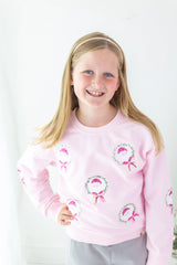 Sweater - Sugarplum Sequin Santa (Pre-Order)