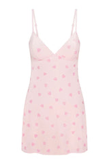 SKIMS Velvet Lace Slip Dress