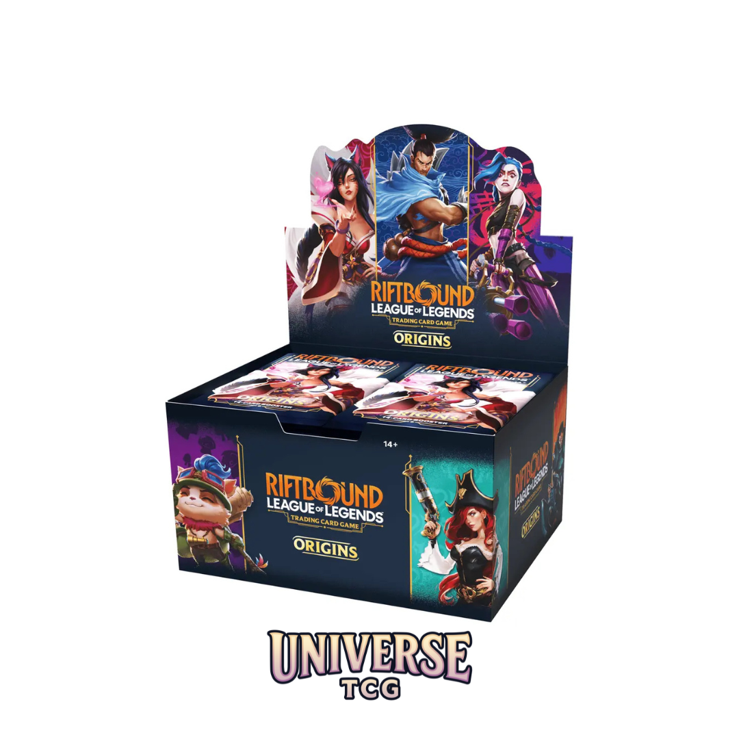 Riftbound League of Legends Origins Booster Pack English edition factory sealed Universe TCG Spain