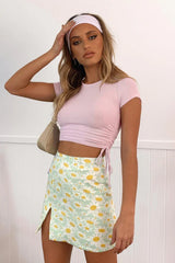Round Neck Crop Top