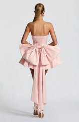 Trinity Mini Dress - Blush