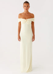 Countless Maxi Dress - Yellow