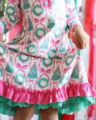 Loungewear Gown - Wreath & Wonder