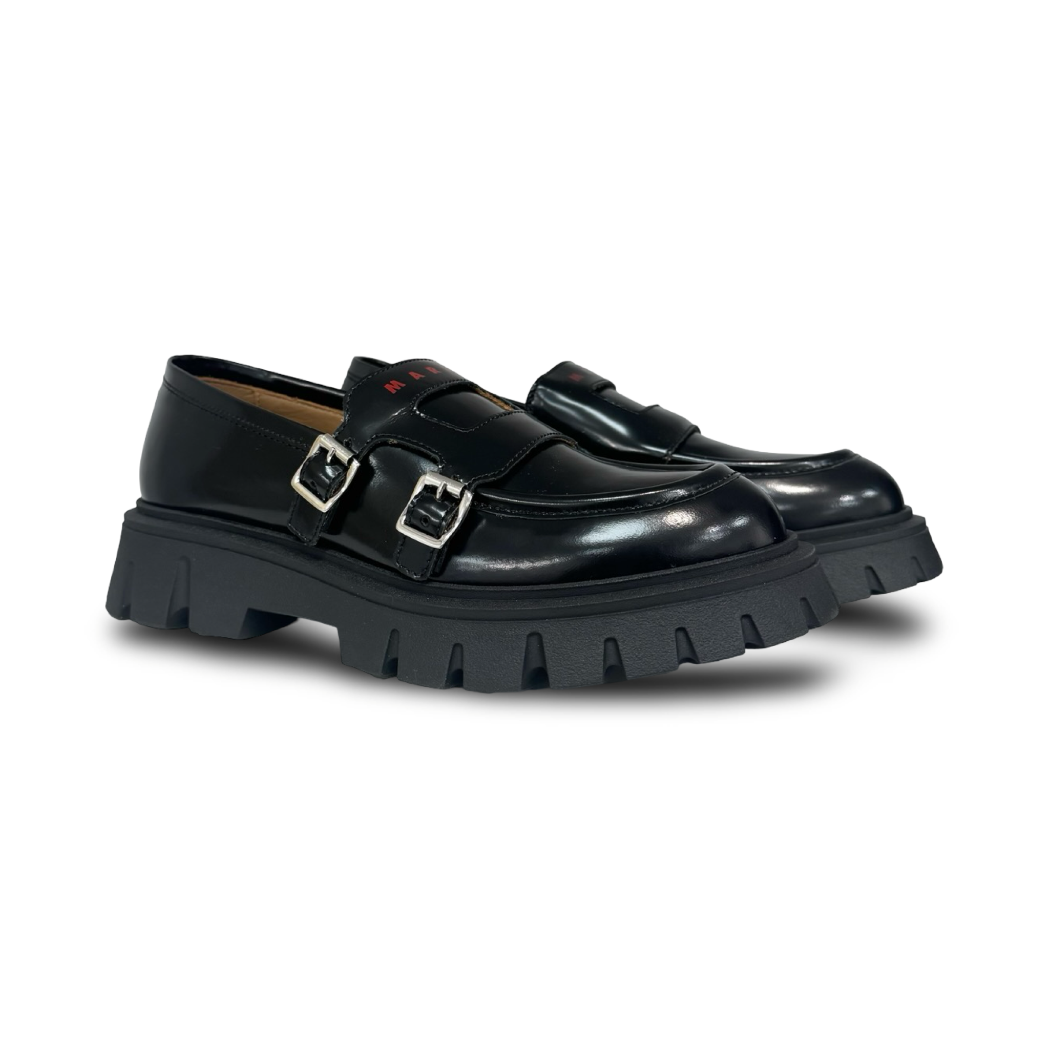 Marni Black Monk Loafer