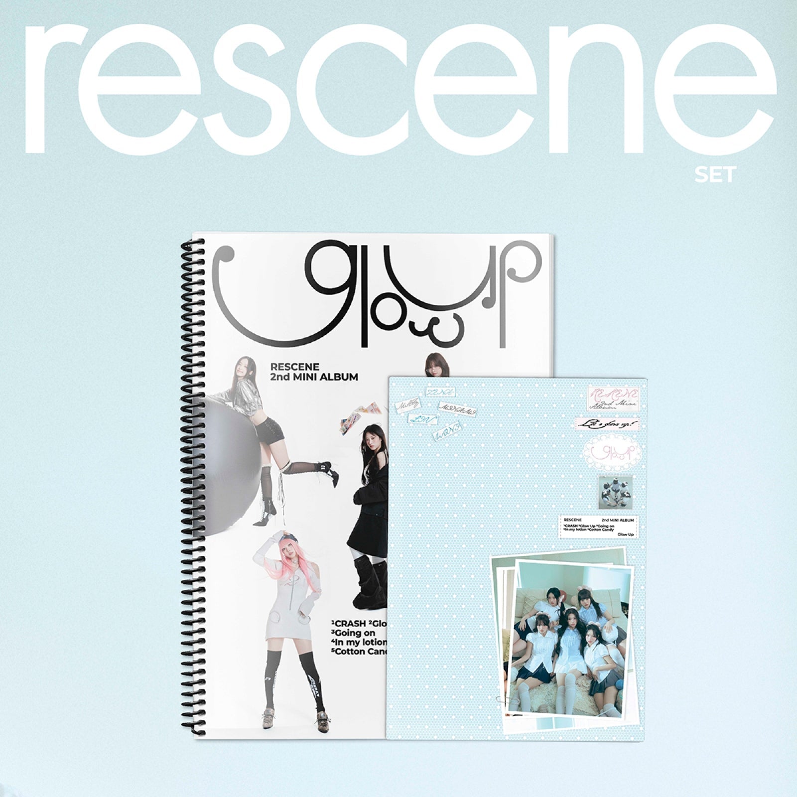 RESCENE (리센느) 2ND MINI ALBUM - [Glow Up]